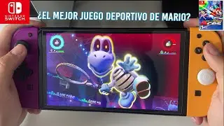 Así se ve Mario Tennis Aces en el Nintendo Switch Oled