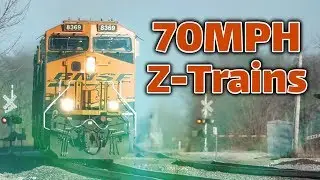 [4K] 70MPH Z-Trains