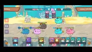 DRP AXIE GAME PLAY- one by one burst AAB HEALING STRAT #season19