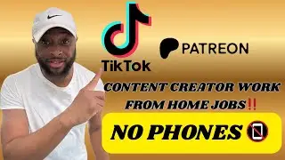 NO PHONES SOCIAL MEDIA CONTENT CREATION WORK FROM JOB OPPORTUNITIES‼️