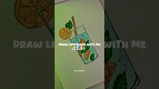 Lemonade art lengthy ver🍋🎨  #shorts