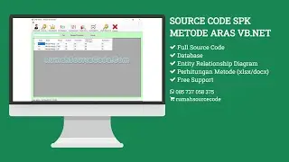 Source Code SPK Metode ARAS VB.Net