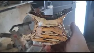 Turning firewood into a Delightful Little Bowl.