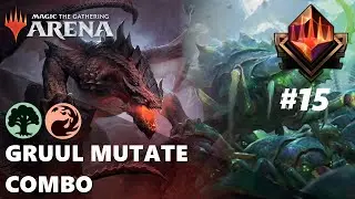 GRUUL MUTATE IN HIGH MYTHIC! Scute Swarm Combo in MTG Arena Standard