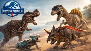 Упорная борьба за достижение Долины Титанов 💀 | PVP-сражения | Геймплей Jurassic World Alive 642