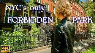Gramercy Park New York City: The Only Private Park in Manhattan | 4K Walking Tour