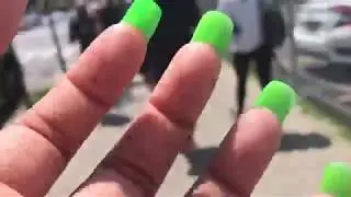 ASMR- POV walking through New York (CAMERA TAPPING & AIR TAPPING) 🏙
