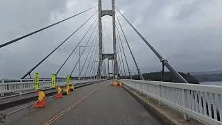 能登島ドライブ / 能登島大橋(石川県七尾市能登島半浦町)～ツインブリッジのと(中能登農道橋)