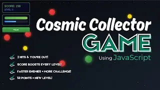 Create a JavaScript Game with CSS Animations - Beginner Tutorial (2D Space Collector)