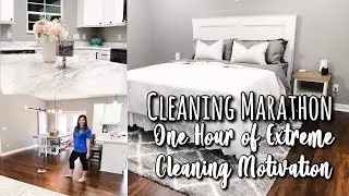 1 HOUR CLEANING MARATHON | EXTREME CLEANING MOTIVATION