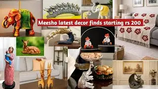MEESHO  affordable home decor finds starting rs 200 | budget friendly decor items #homedecor #meesho
