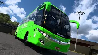 REGISTRO - SP X SANTOS - SP MAPA RBR ETS 2 1.55 NEW G7 SCANIA 1200 #maparbr #bus&oacute;logo