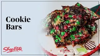 Festive Holiday Cookie Bars | ShopRite Grocery Stores