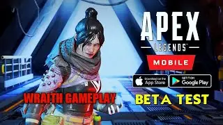 APEX LEGENDS MOBILE CBT WRAITH GAMEPLAY