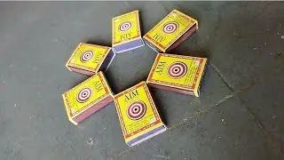 Attractive & beautiful rangoli using Machis  Box 🌺relaxing art ✨✨simple & colourful design