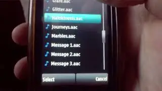 Nokia 5800 XpressMusic (RM-355) - Ringtones, Message Tones