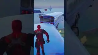 CAN DEADPOOL COMPLETE THE INSANE BATTLEBUS PARKCORE FOR SUBSCRIBERS?! 🤩🤩🤩 #shorts #fortnite