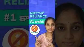 NIFTYలో Reliance #1 కాదు!! #shorts #stockmarket #nifty