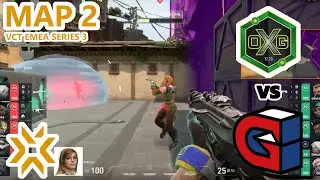 Guild X VS Oxxgen Map 2 - Highlights - VCT 2021 : Game Changers EMEA Series 3 | Valorant