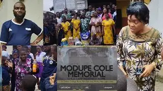My visit to Modupe Cole Memorial childcare/treatment Home with Royal Ambassador & Lydia association.