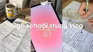 🍙 student life: productive study vlog, bio notes, new tablet for studies & more! Ft. Doogee T30 Max.