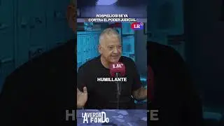 FERNANDO ROSPIGLIOSI ARREMETE CONTRA JANET TELLO, PRESIDENTA DEL PODER JUDICIAL #shorts