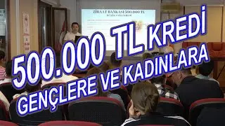 500.000 TL Ziraat Bankası Genç veya Kadın Çiftçi Kredisi