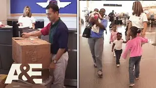 18 BOXES of &ldquo;Luggage&rdquo; Checked In For Family of 6 | Airline | A&E