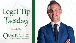 Legal Tip Tuesday Featuring | Michael Quatrini, Esq. Learn about the Quatrini Law Group app