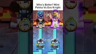 Mini Pekka Vs Evo Knight #clashroyale #shorts #clashroyalememes #clashroyaleshorts Clash Royale