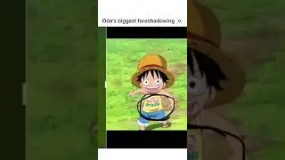 Oda biggest foreshadowing #onepiece #luffy #anime #edit