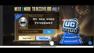 700uc Limited event, DAY 2. Share your codes and collect UC.