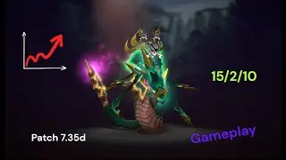 [MIDLANE] XSkullEspada plays Medusa Patch 7.35d (late upload)