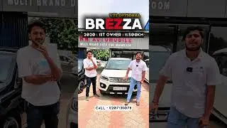 Maruti Brezza VXI O For Sale in Patna🔥 #roamingbird #usedcars  #secondhandcars #brezzadiesel #patna