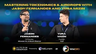 AdLunam Co-founder Jason Fernandes speaks at Wiki Finance Expo Bangkok 2024