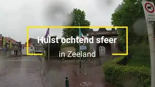 Fiets door Hulst in Zeeland pinkstermaandag 2021