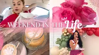 Weekend in the Life of a Princess Performer 💫 | Moana Party, PR Work & Cozy Routines | Happy Blonde