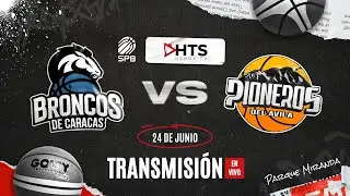 BRONCOS de Caracas VS PIONEROS del Ávila - EN VIVO - SPB BALONCESTO PROFESIONAL VENEZOLANO
