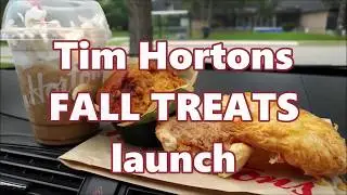 NEW Tim Hortons FALL TREATS August 2018