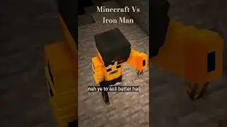 Minecraft Block Romance 💔 vs Iron Man in Danger 😱 | Emotional Ending #minecraft #ironman