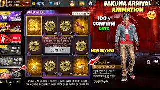 Sukuna Arrival Animation Confirm Date 🤯| New Skydive Free Fire | Free Fire New Event | Ff New Event