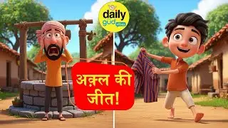 चालाक लड़का और चोर | Chalaak Ladka Aur Chor | Hindi Cartoon Story for Kids | Moral Story