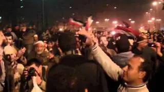 Scenes from Tahrir Square: The Welcome