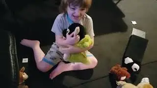 Enzo quizzes the adults on the animals