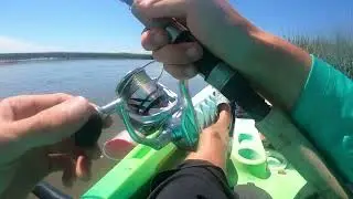 Kayaking Masonboro Island for Redfish and Flounder