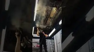 The Steam Factory and Fortador Pro Max in action #steamcleaning