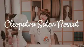 Peruca Cleopatra Saten Roscat - Look-uri super cool sub 190 lei