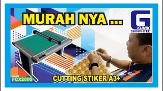 CUTTING STIKER MENGGUNAKAN GRAPHTEC FCX2000 ( Training By OM ROY )