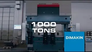Quinagem de 1000T: Quinadora de Chapa ADS 4m x 1000T DIMAKIN