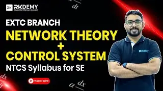 NTCS Syllabus Explained | Network Theory + Control System | Ajit Sir | SE Sem 3 (All Universities)